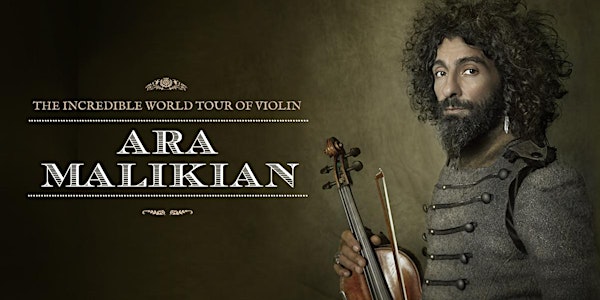 Ara Malikian en Melilla. The Incredible World Tour of Violin presenta El Corral de Comedias Portátil