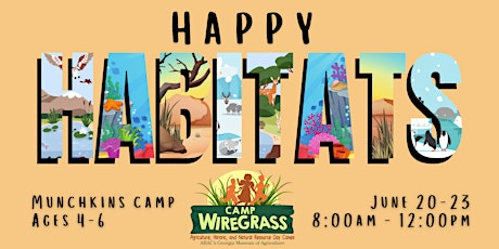 Hauptbild für Camp Wiregrass: Happy Habitats (Ages 4-6)