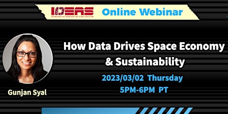 Webinar:How data drives space economy and sustainability