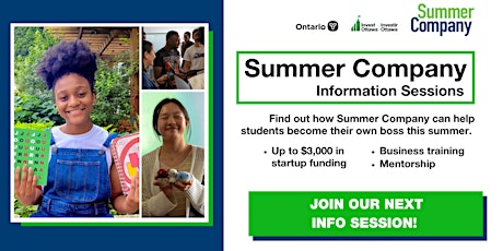 Summer Company Information Session (Virtual)
