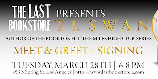 T L Swan Book Signing Event