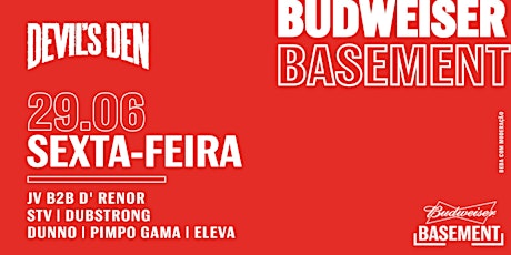 Imagem principal do evento Bud Basement - Devil's Den - 29/06