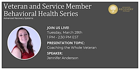 Veteran and Service Member Behavioral Health: Coaching the Whole Veteran