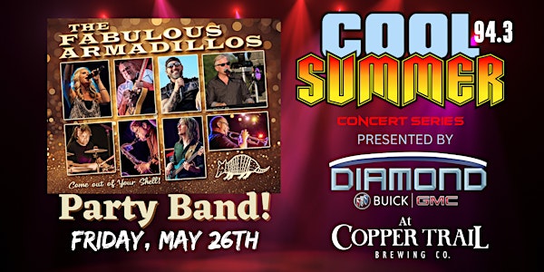 COOL Summer Concert Series - Fabulous Armadillos Party Band