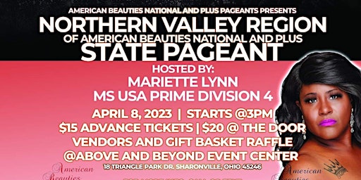 Northern Valley Region of American Beauties National and Plus Pageants