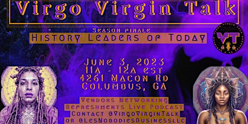 Virgo Virgin Talk Show Historical Leaders of Today