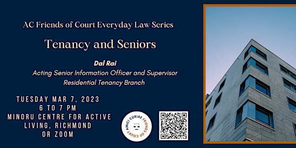 Everyday Law Series: Tenancy and Seniors