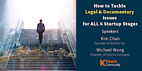 How to Tackle Legal & Documentary Issues for ALL 6 Startup Stages primary image
