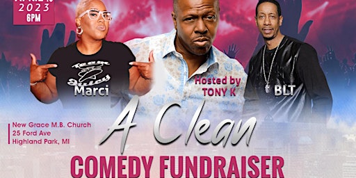 CLEAN COMEDY FUNDRAISER