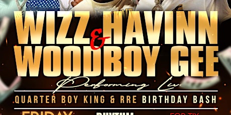 Wizz Havinn & Woodboy Gee Performing Live Friday March 31st @ Rhythm Cafe