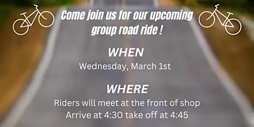 Wednesday Night Group Ride