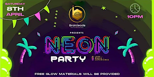 NEON GLOW IN THE DARK PARTY