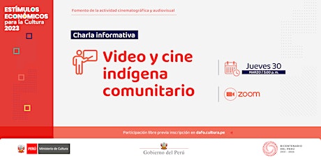 Charla EEC2023: Video y cine indígena comunitario