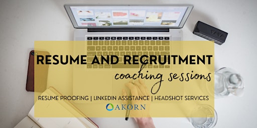 Resume & Recruitment Coaching Session primary image