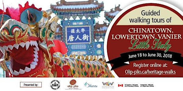 Chinatown Walk1 (English) / Tournée de Chinatown1 (anglais)