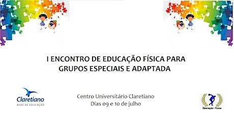 Imagem principal do evento I ENCONTRO DE EDUCAÇÃO FÍSICA PARA GRUPOS ESPECIAIS E ADAPTADA 
