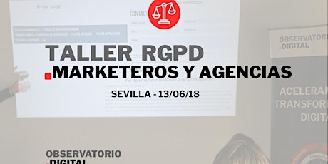 Imagen principal de Taller de RGPD para profesionales del marketing y la comunicación