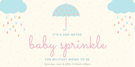 Baby Sprinkle: Military Moms to Be primary image