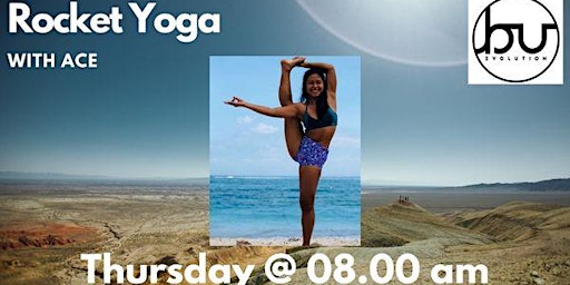 Imagen principal de Rocket Yoga with Ace LIVE and free : see link