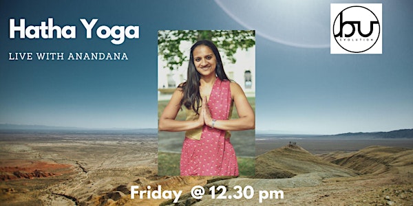 Hatha Yoga LIVE with Anandana by donation