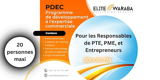 Programme de Développement et d'Expertise Commerciale (PDEC)