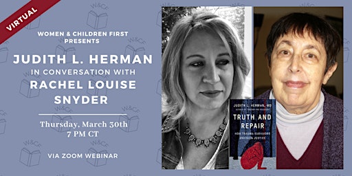 Virtual Event: TRUTH AND REPAIR by Judith L. Herman