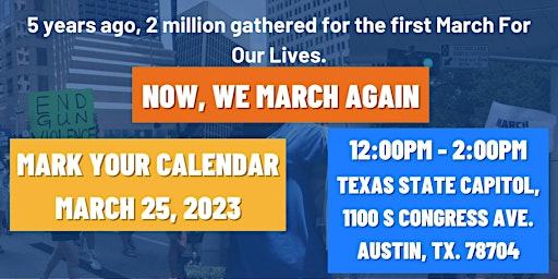 March For Our Lives 5-year Anniversary Rally