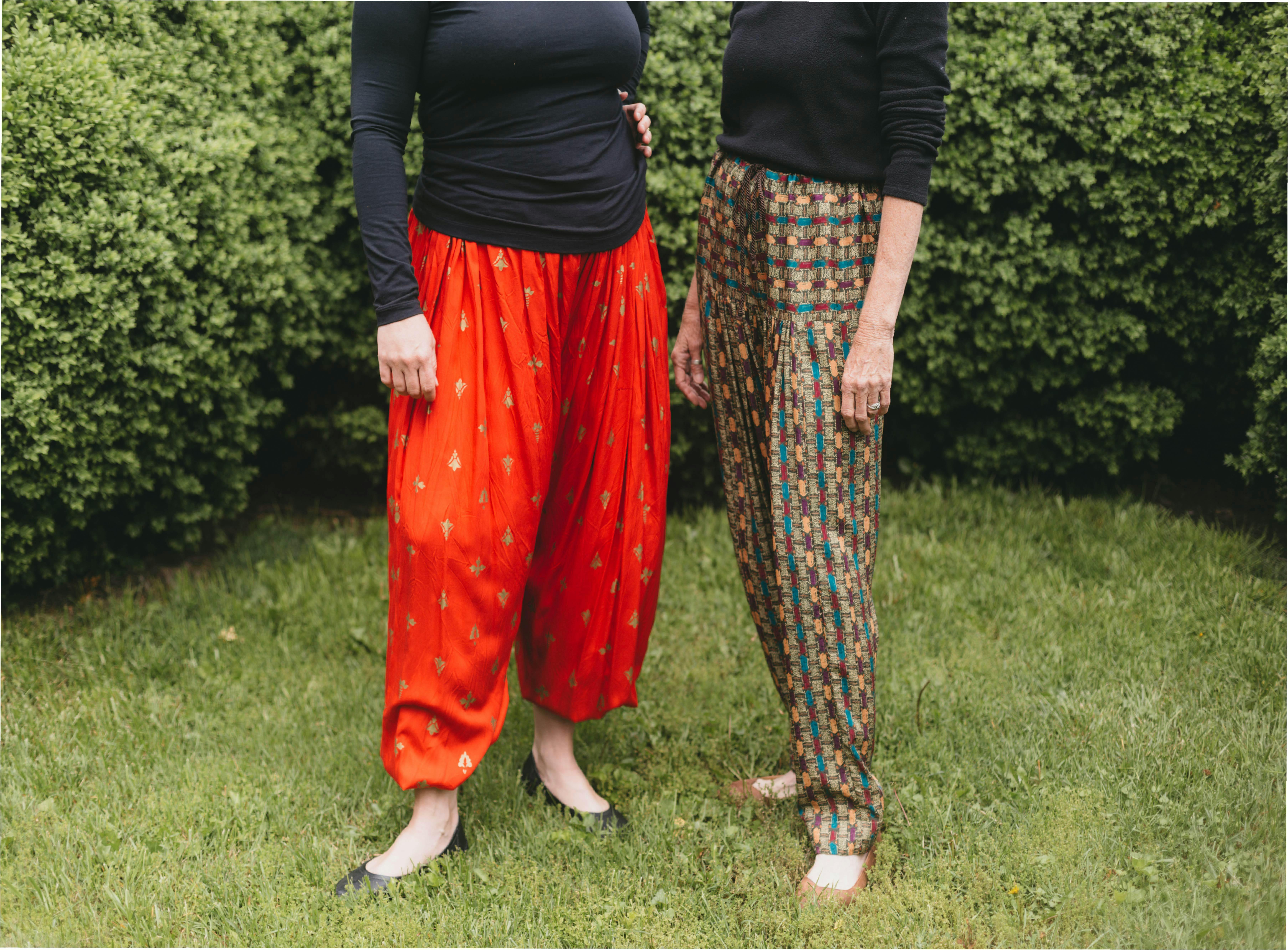 Folkwear 119 Sarouelles (pants) Workshop - sewing and embellishing
