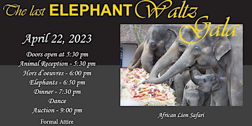 "THE LAST ELEPHANT WALTZ GALA"