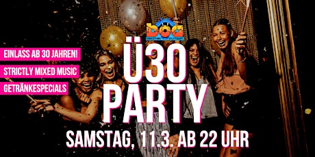 Die Boa Ü30 Party, Samstag 11.3.2023