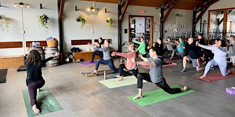 April Beer Yoga at Other Half Brewery