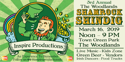 3rd Annual Woodlands Shamrock Shindig 3rd Annual Woodlands Shamrock Shindig