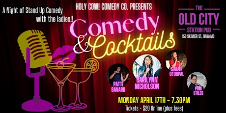 Comedy & Cocktails at the Old City Station Pub