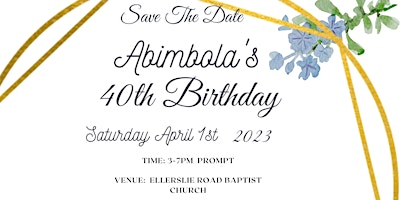 Abimbola's 40th Birthday