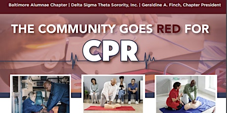 Imagem principal do evento Go RED for CPR