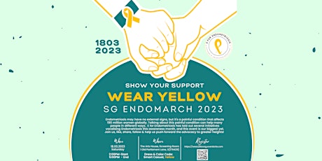 Wear Yellow SG EndoMarch 2023 primary image