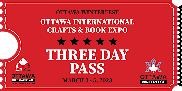 Ottawa  Crafts & Book Expo PLUS Ottawa Music Winterfest | THREE-DAY PASS