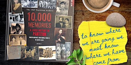 FREE entry - March 10: Book launch for '10,000 MEMORIES' (Delhi) primary image