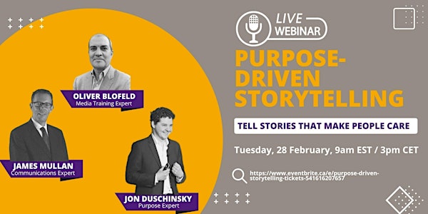 Purpose-Driven Storytelling