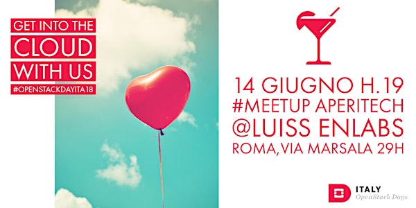 Meetup #AperiTech di OpenStack Roma