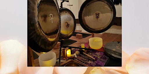 Imagem principal de Sound Bath with Planetary Gongs and Crystal Bowls