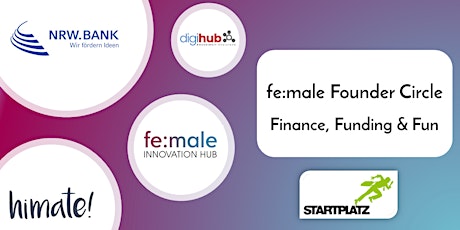 Hauptbild für fe:male Founder Circle | Finance, Funding & Fun