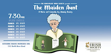 2023 St. Patrick's Week Play  - A Maiden Aunt by Jimmy Keary