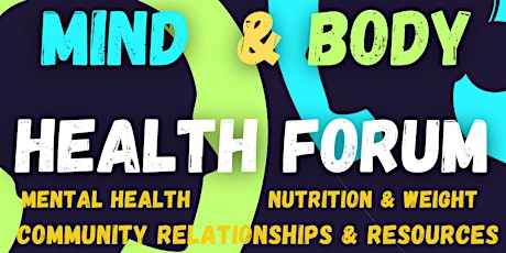 Image principale de Mind & Body health Forum