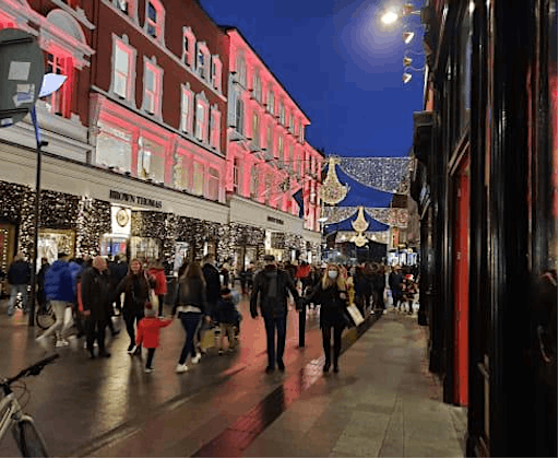 Christmas on Grafton Street - Charity event for Focus Ireland