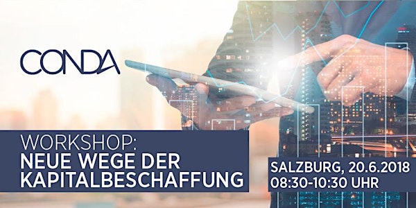 Workshop: Neue Wege der Kapitalbeschaffung