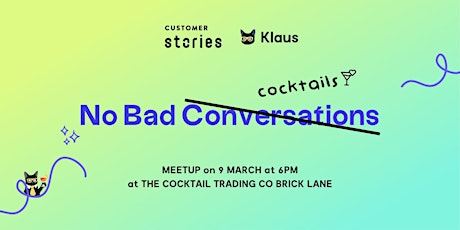 Imagem principal de No Bad Cocktails - Customer Stories Meetup with Klaus