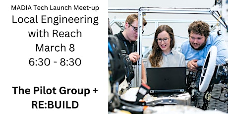 Image principale de MADIA Tech Meetup: TPG Local Engineering with Reach