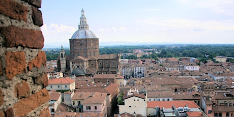 Sul campanile di S. Maria del Carmine a Pavia