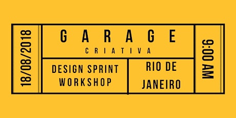Imagem principal do evento DESIGN SPRINT RIO -  Aprendendo como testar e aplicar novas idéias com método do Google Ventures
